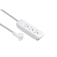 4 ft. Multiple Outlet and Wall Mounted Surge Protector Set (3-Pack) - $15