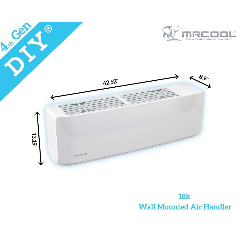 MRCOOL DIY 18,000 BTU 1.5-Ton 1-Zone 22 SEER Ductless Mini-Split AC and Heat Pump - $1235