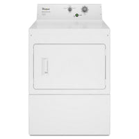 Whirlpool 7.4 cu. ft. 120-Volt White Commercial Gas Super-Capacity Dryer - $375