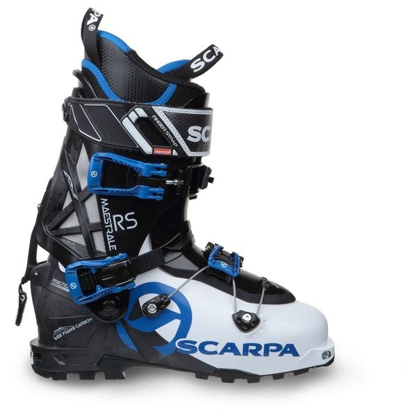 Scarpa Maestrale RS Ski Boots - Blue, Black, White - Men's, Size 15, US - $250.