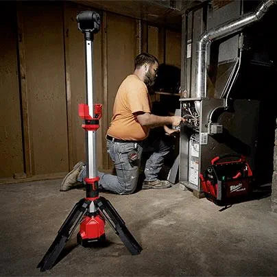 M12 12-Volt Lithium-Ion Cordless 1400 Lumen ROCKET LED Stand Work Light (Tool-Only) - $115