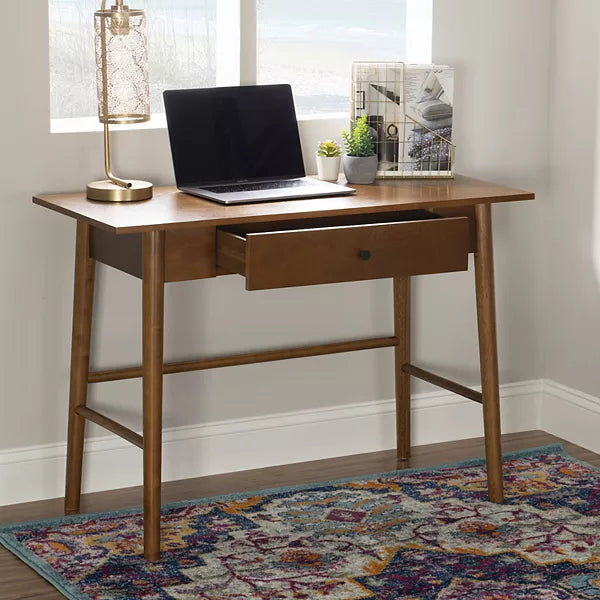 Linon Charlotte Desk, Rich Brown Finish - $95