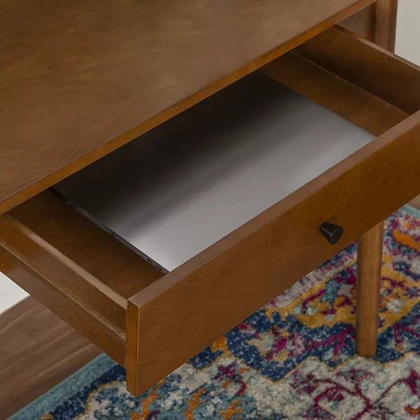 Linon Charlotte Desk, Rich Brown Finish - $95