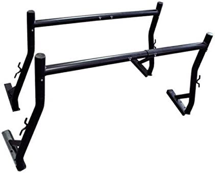 TMS 800 LB Adjustable Fit 2 Bars Utility Ladder Truck Pick up Rack Kayak Contractor Lumber Utility (US Patent NO.D722,007 - $77