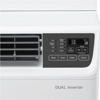LG 18,000 BTU 230V Dual Inverter Window Air Conditioner w/ Wi-Fi Control, 18000, White - $388