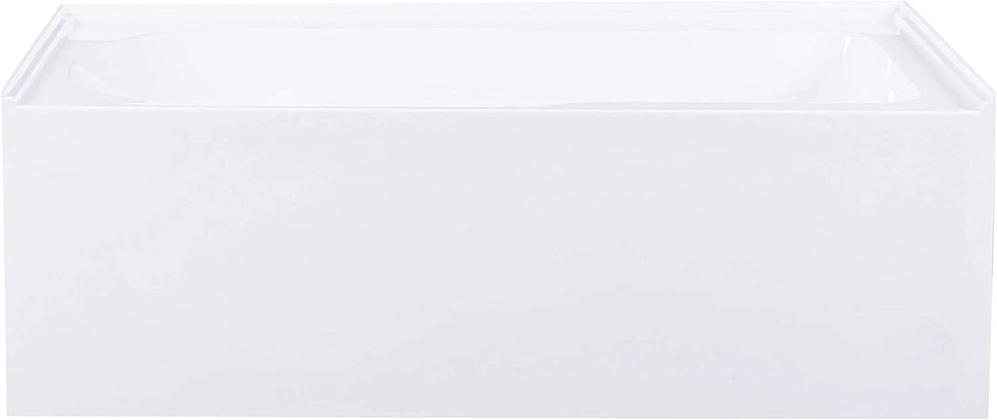 Swiss Madison Voltaire 60" x 30" Acrylic White, Alcove, Right-Hand Drain, Apron Bathtub - $340