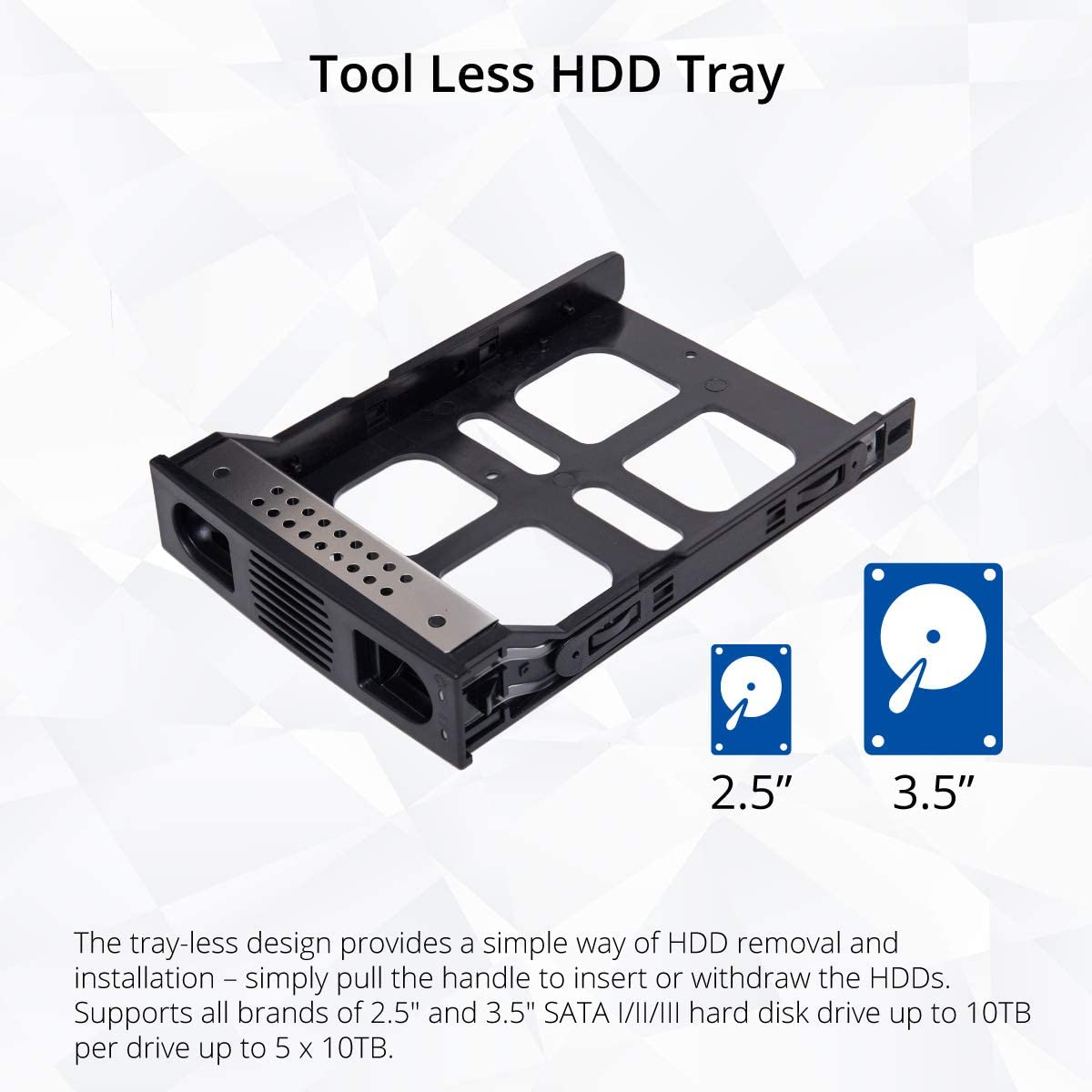 Syba 8 Bay Tool Less Tray Hot Swappabe 2.5" 3.5" SATA Non Raid External USB 3.0 Enclosure SY-ENC50119 - $139