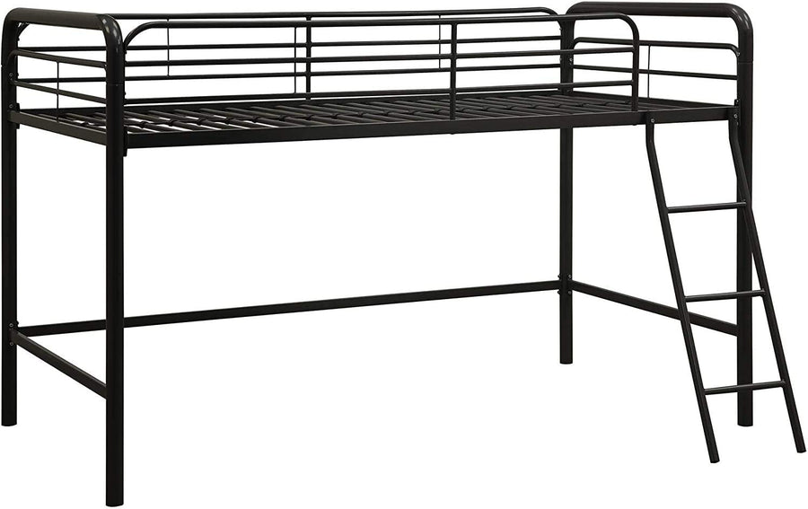DHP Jett Junior Twin Metal Loft Bed, Black - $70