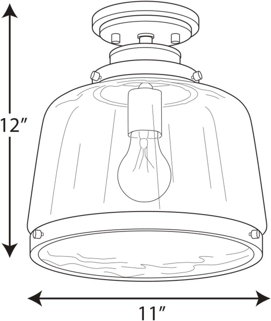 Progress Lighting Judson Collection 11" Flush Mount-$40