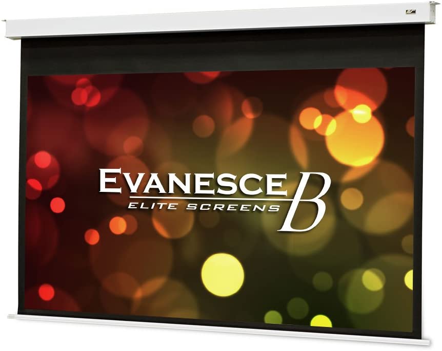 Elite Screens Evanesce B, 120" 16:9, 8k/4K Ultra HD Ready Matte White Fiberglass, EB120HW2-E8 - $400