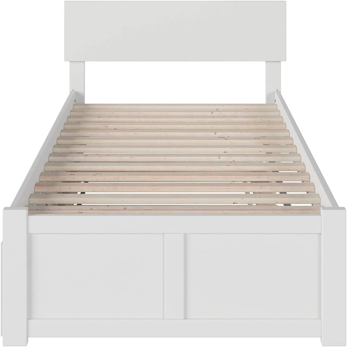 Atlantic Furniture Orlando Platform Trundle Bed with Turbo Charger, Twin - $215