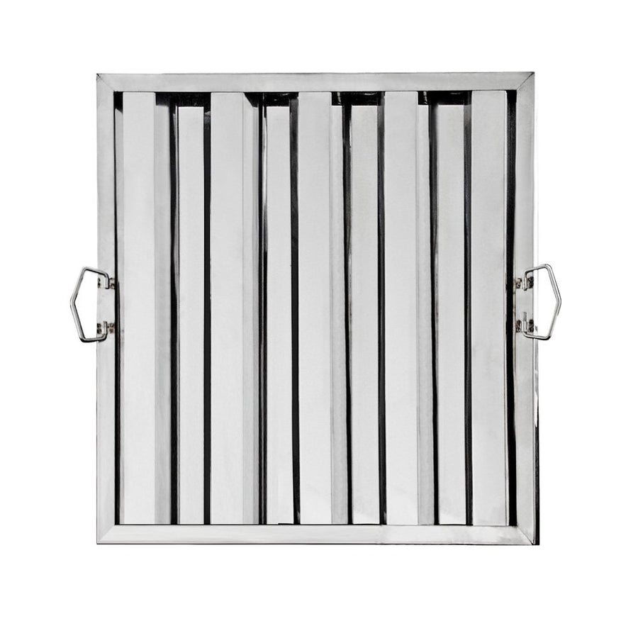 New Star Foodservice 54385 Stainless Steel Hood Filter 20" W x 20" H, Set of 6 - $74