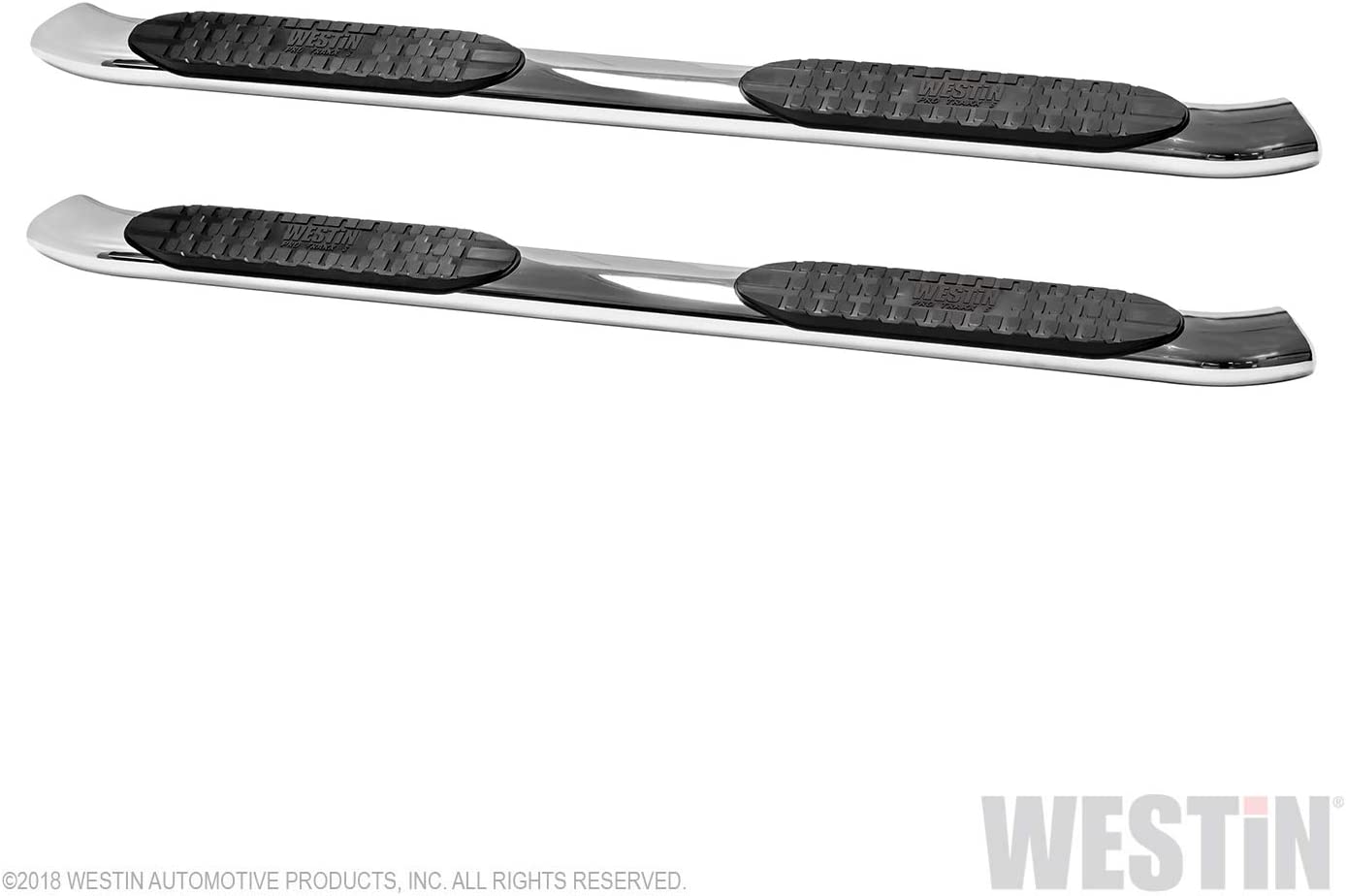 Westin 21-54080 Pro Traxx 5 Oval Nerf Step Bars, Polished SS, 1 Pair - $275