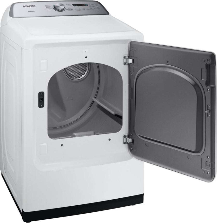 Samsung - 7.4 Cu. Ft. Electric Dryer- White- $390