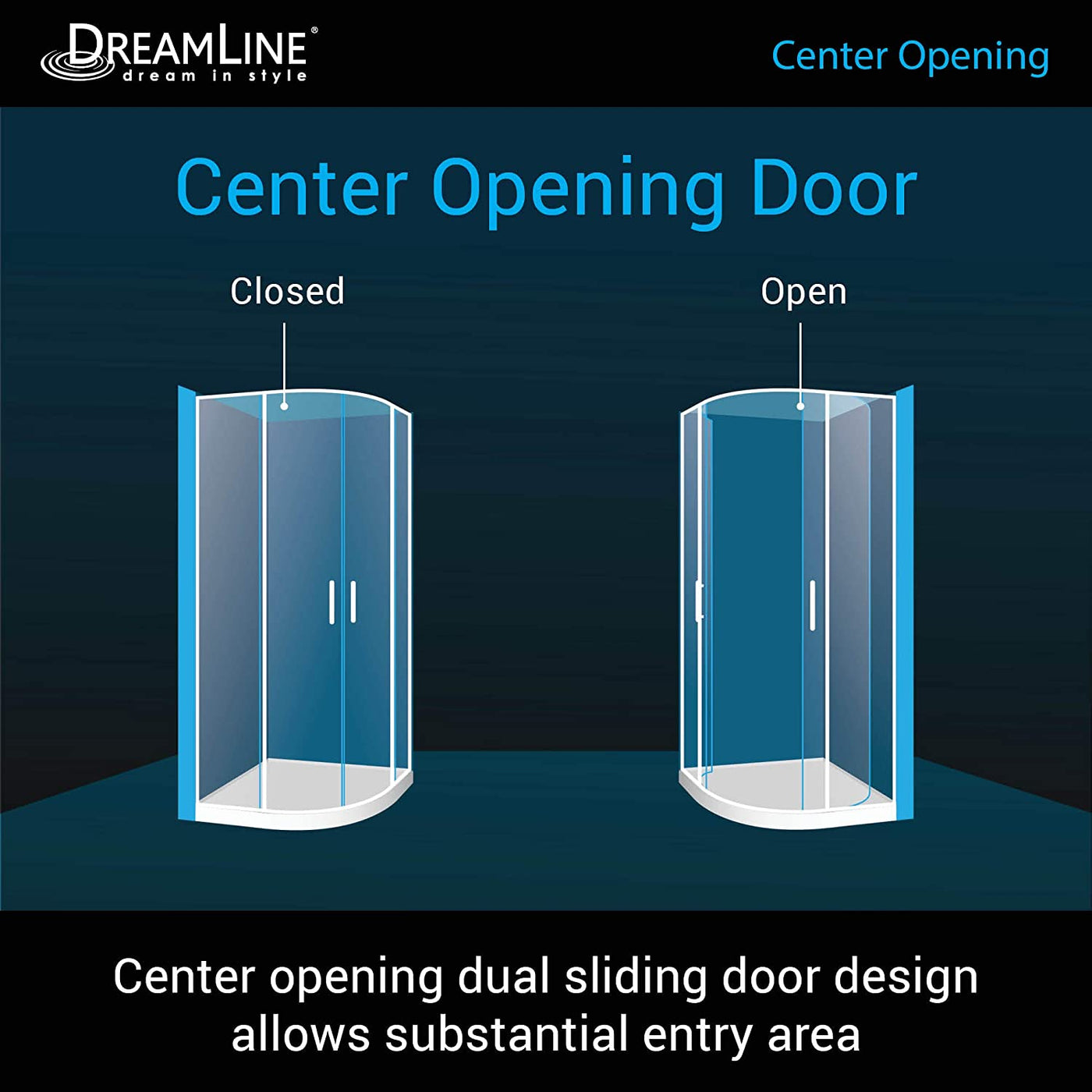 DreamLine Prime 38 x 74 Semi-Frameless Glass Sliding Shower Enclosure, Chrome (Enclosure-Only) - $400