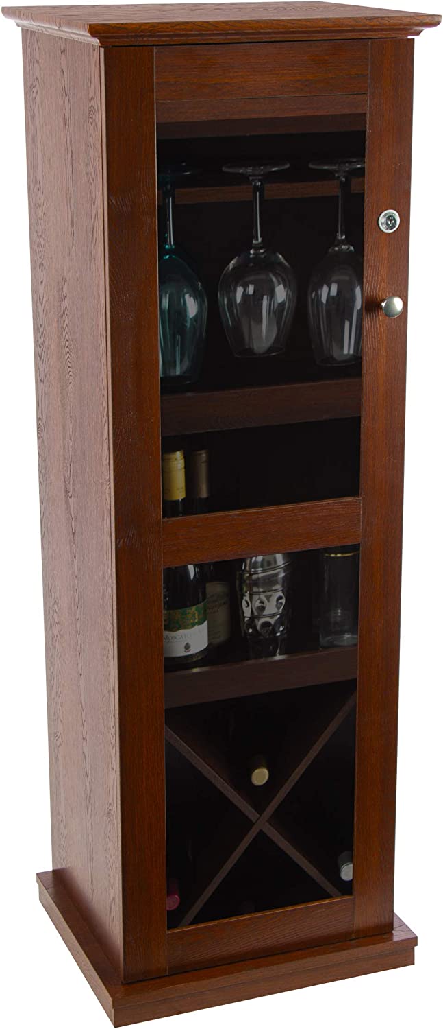 European Hidden Hinges, Storage for Wine Glasses & Bottles of Wine-$100