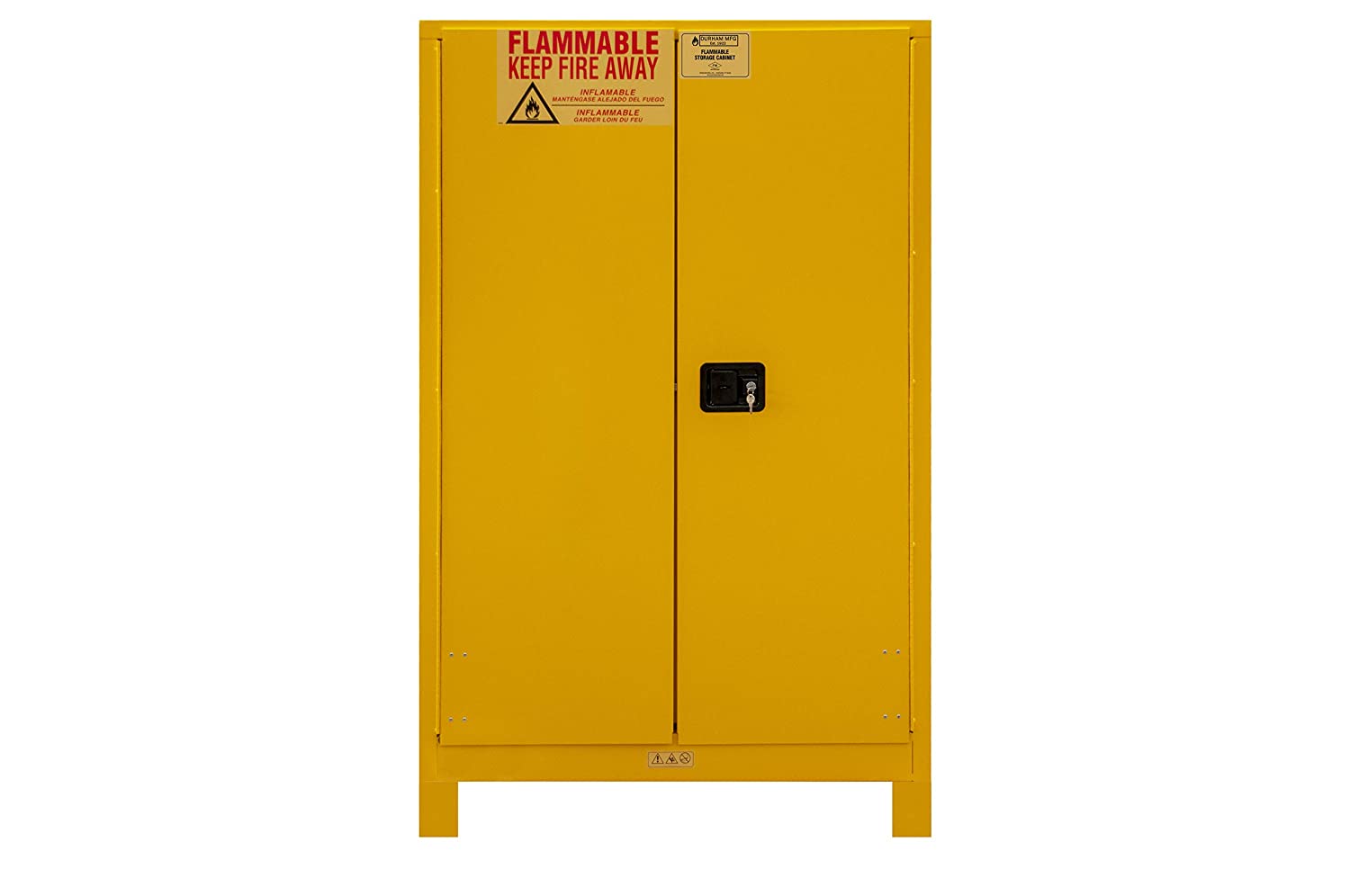 Durham 1090ML-50 Flammable Storage, 90 Gal, Manual (*Dented: Image #2) - $400