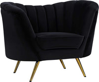 Margo Collection Modern | Contemporary Velvet Upholstered Chair - $245