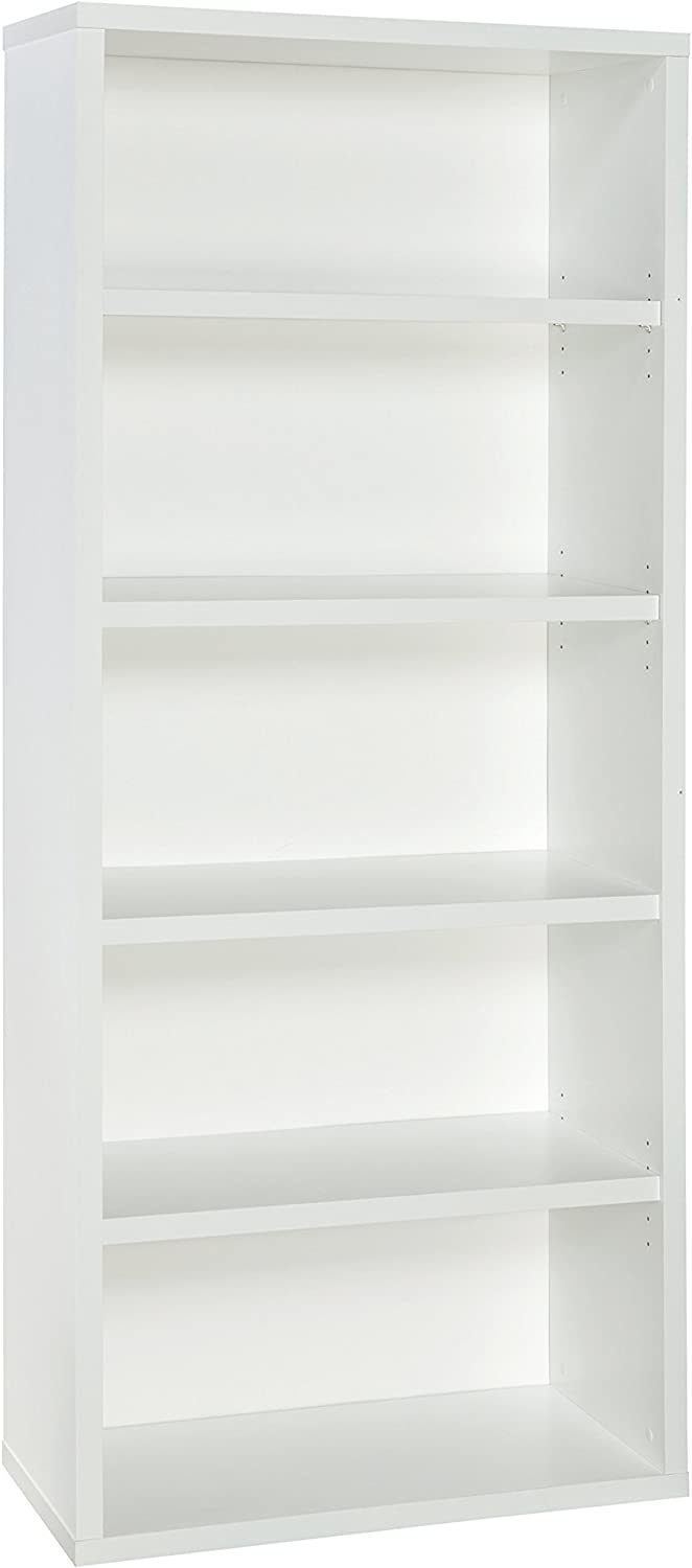 ClosetMaid 13504 Decorative 5-Shelf Unit, White - $125