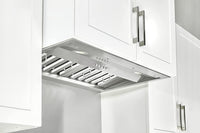 KOBE 30 in. 630 CFM Insert Range Hood with LED Lights and Baffle Filters - $375