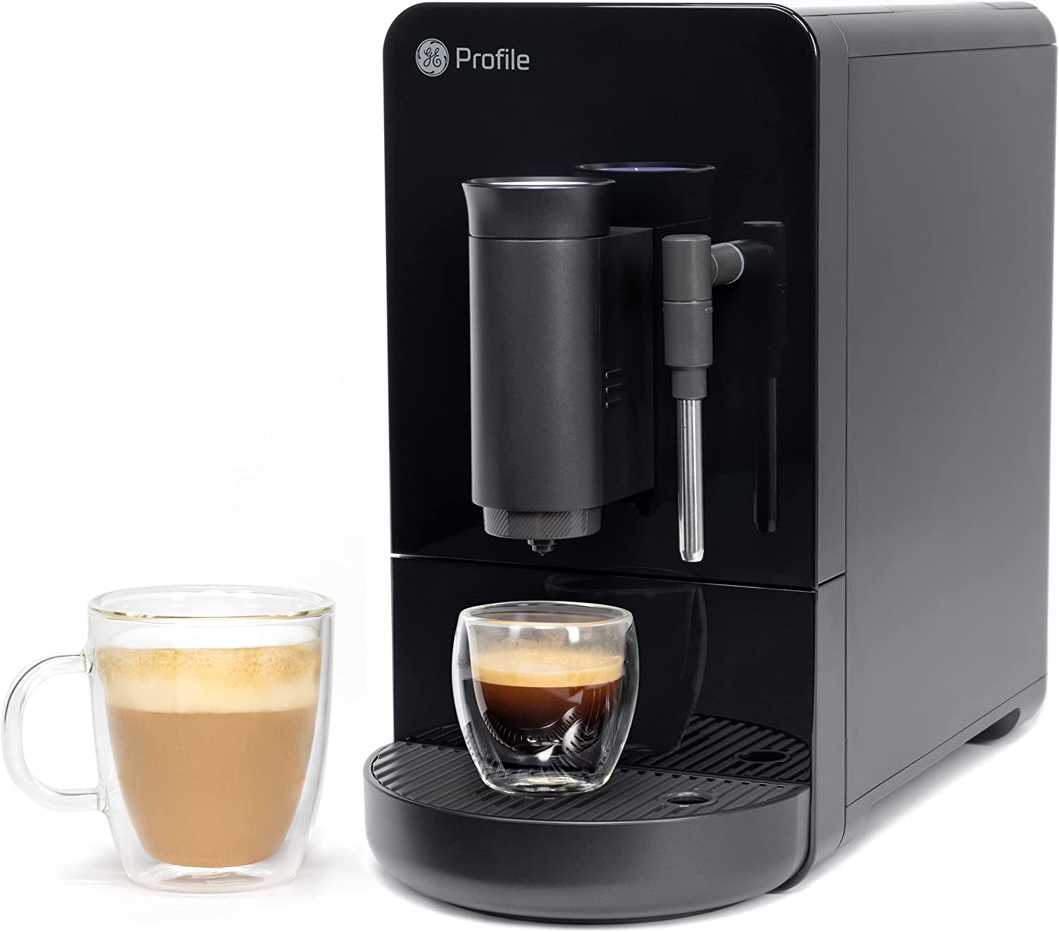 GE Profile Automatic Espresso Machine + Milk Frother | WiFi | 30-Day Warranty | Black - $200