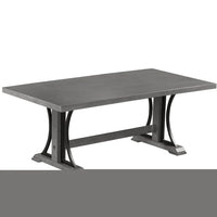 ZNTS TREXM Retro Style Dining Table 78 Wood Rectangular Table - $300
