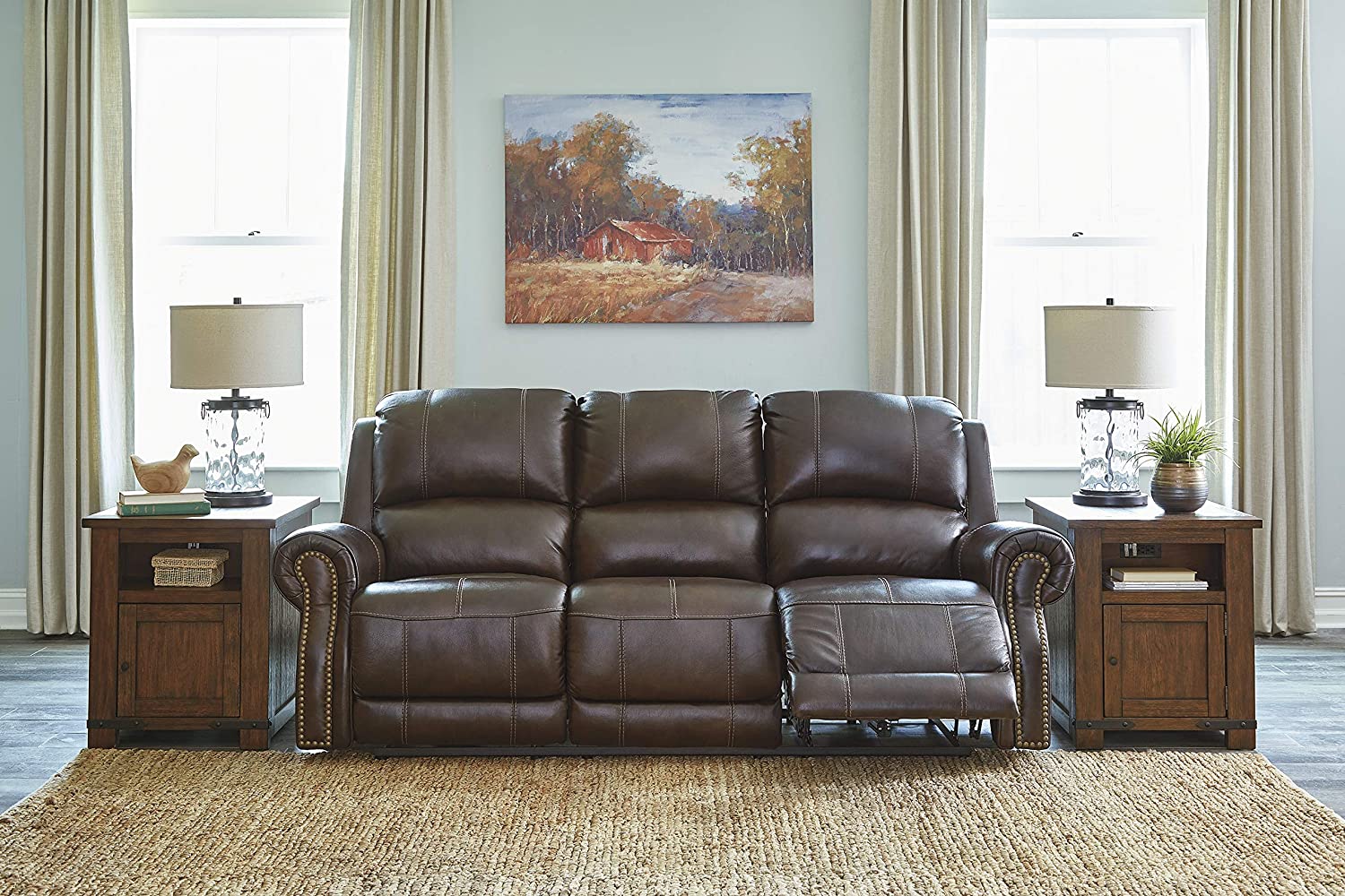 Ashley Buncrana Traditional Power Reclining Sofa-$960
