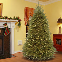 National Tree Company Pre-Lit Artificial Full Christmas Tree,, Dunhill Fir, 7.5 Feet - $90