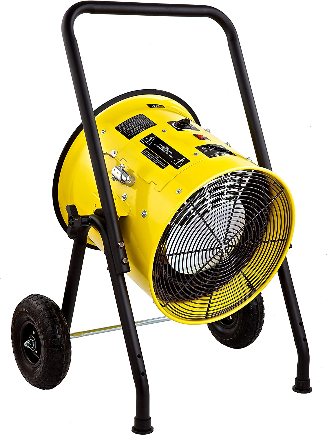 Dr. Infrared Heater 240-Volt Portable Fan Forced Electric Heater, Yellow-$340