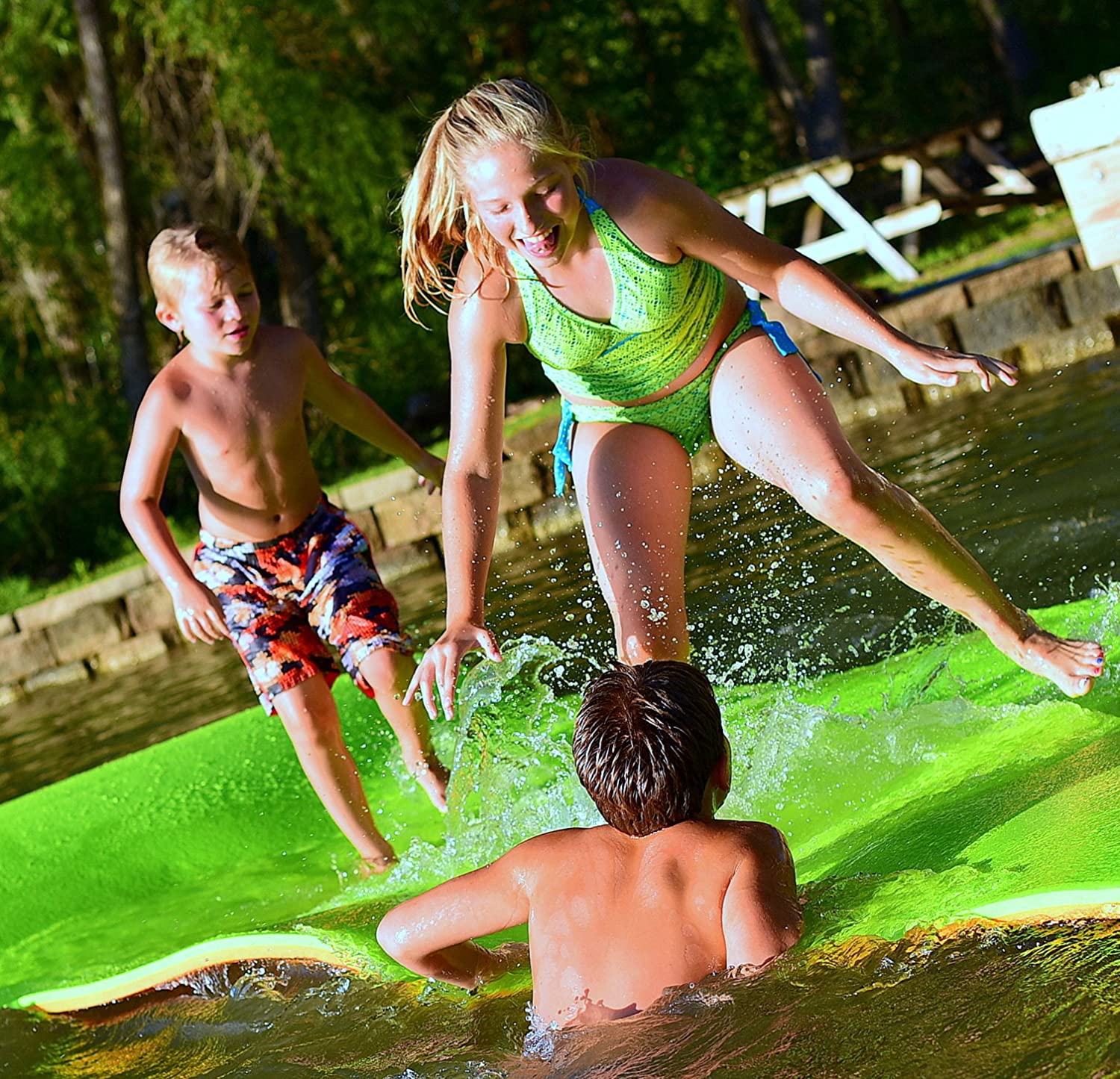 Rubber Dockie 18 ft. Floating Mat for Boats, Lakes, Rivers - $299