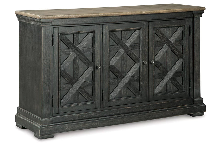 Ashley Furniture Tyler Creek Server, D736-60, Black/Gray - $430