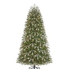 Home Decorators Collection 7.5 ft. Snowfall Shimmer Noble Fir Pre-Lit LED Artificial Christmas Tree - $210