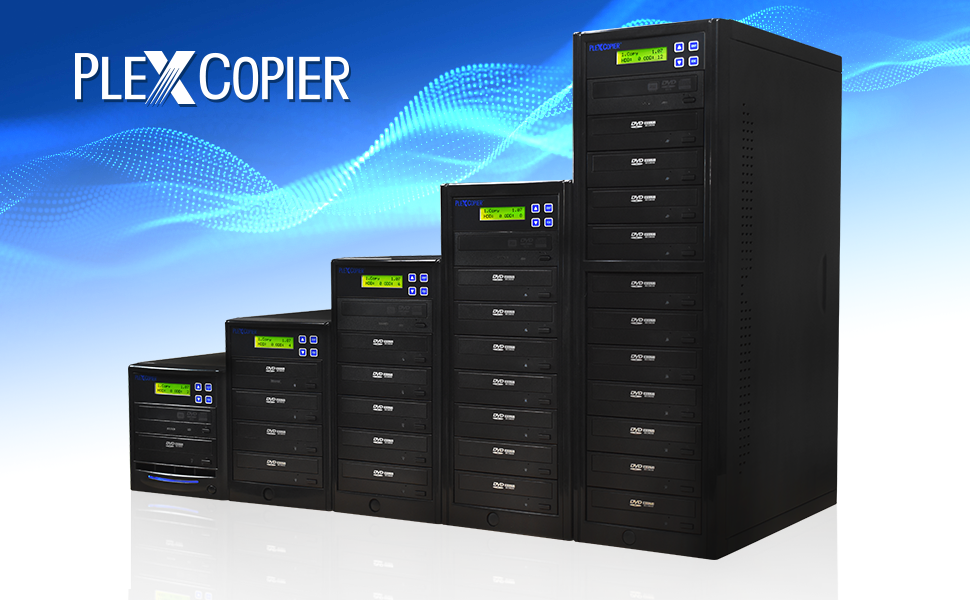 PlexCopier 24X SATA 1 to 5 CD DVD M-Disc Supported Duplicator Writer Copier Tower - $130
