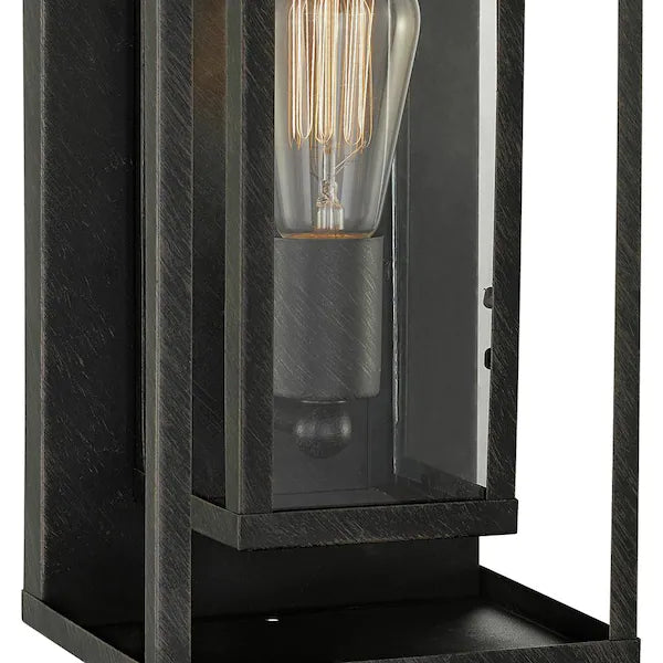 Montague 1-Light Bronze Outdoor Wall Lantern Sconce-$50