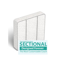 Cover: Side, Deep - Tonal Sterling Chenille - Floor Model