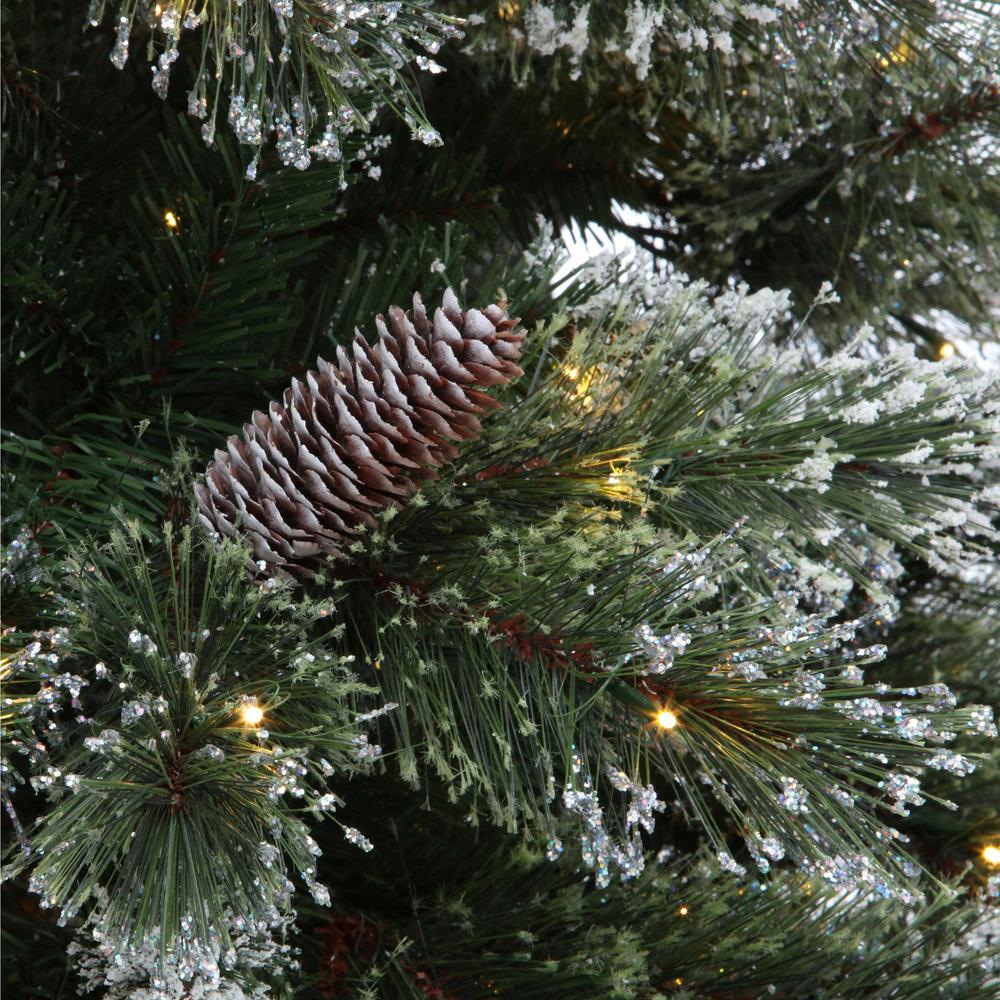 Home Accents Holiday 7.5 ft Sparkling Amelia Pine Christmas Tree - $175
