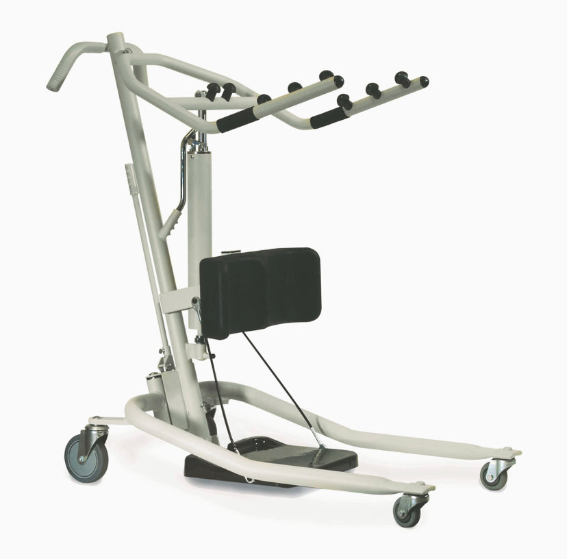 Invacare Get-U-Up Hydraulic Stand-Up Patient Lift, 350 lb. Weight Capacity, GHS350 Discount Bros