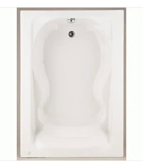 Cadet 5 ft. Acrylic Reversible Drain Bathtub in White Discount Bros