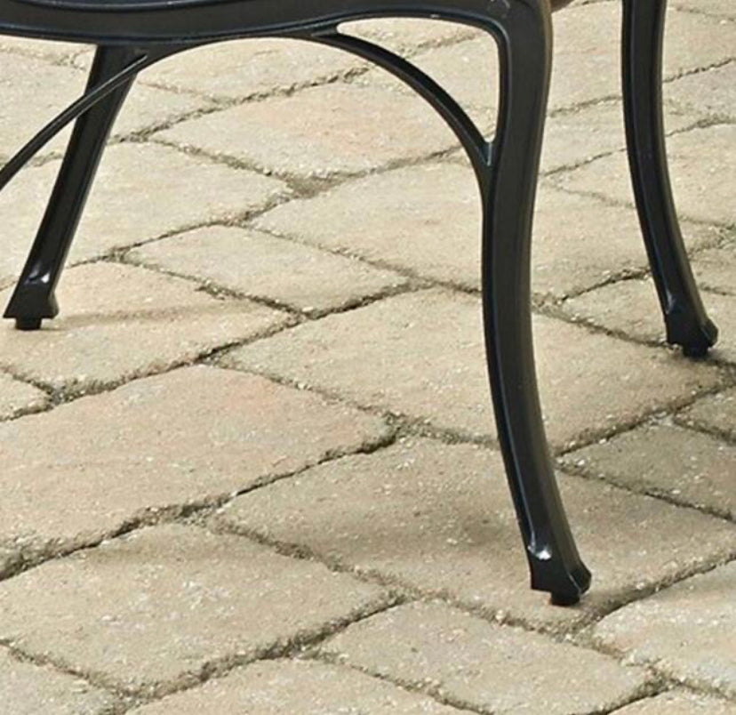 HOMESTYLES Sanibel Black Cast Aluminum Outdoor Dining Chair (2-Pack) Discount Bros, LLC.