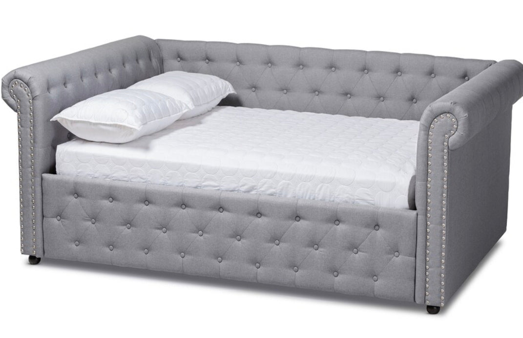 Contemporary Daybed by Baxton Studio, Grey - Queen - $415