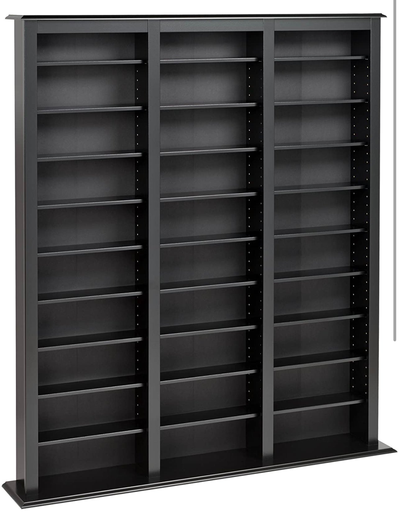 Prepac Triple Width Barrister Tower Storage Cabinet, Black Discount Bros, LLC.