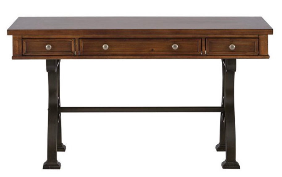 Arlington House Medium Brown Wood Writing Desk - $475
