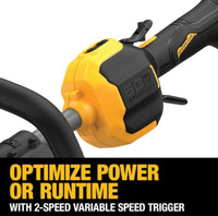 DEWALT 60V MAX Brushless Cordless Battery Powered Attachment Capable String Trimmer Kit, Tool Only Discount Bros, LLC.