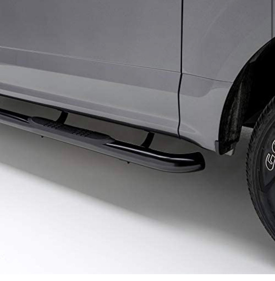 ARIES 203030 3-Inch Round Black Steel Nerf Bars, No-Drill, Select Ford Expedition Discount Bros, LLC.
