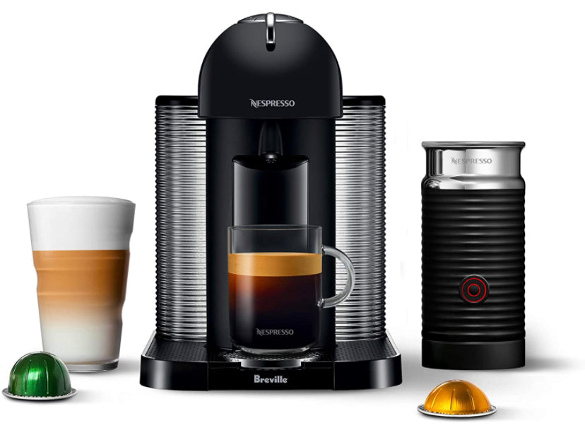 Nespresso BNV250BKM Vertuo Coffee and Espresso Machineby Breville, Matte Black Discount Bros, LLC.
