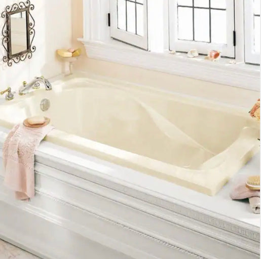 Cadet 5 ft. Acrylic Reversible Drain Bathtub in White Cadet 5 ft. Acrylic Reversible Drain Bathtub in White