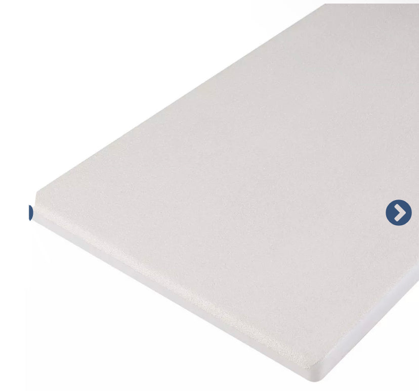 S.R. SMITH FIBRE-DIVE 8' REPLACEMENT BOARD, RADIANT WHITE - $360
