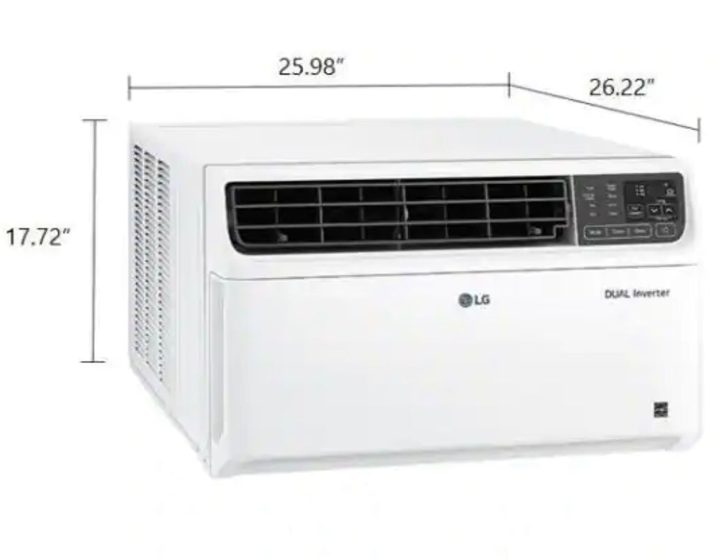 18,000 BTU 230/208-Volt Dual Inverter Window Air Conditioner Discount Bros