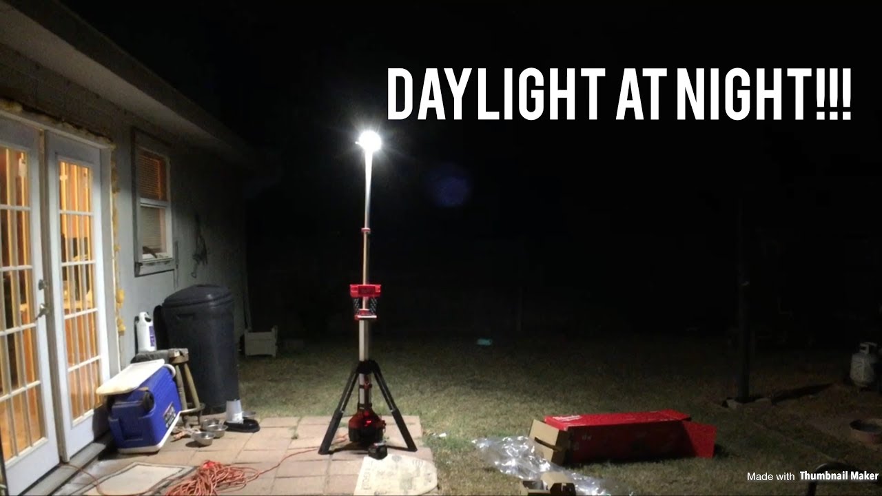 M18 18-Volt Lithium-Ion Cordless Rocket Dual Power Tower Light (Tool-Only) - $150