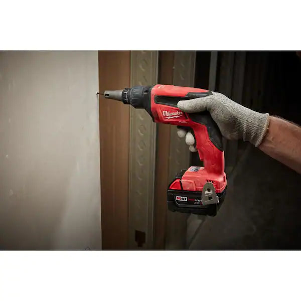 MILWAUKEE FUEL 18V Cordless Drywall Screw Gun (Tool-Only)-$115